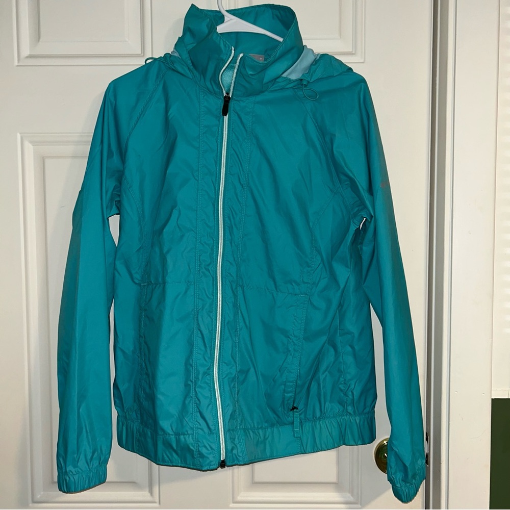 Women’s Columbia Teal Wind/Rain Jacket